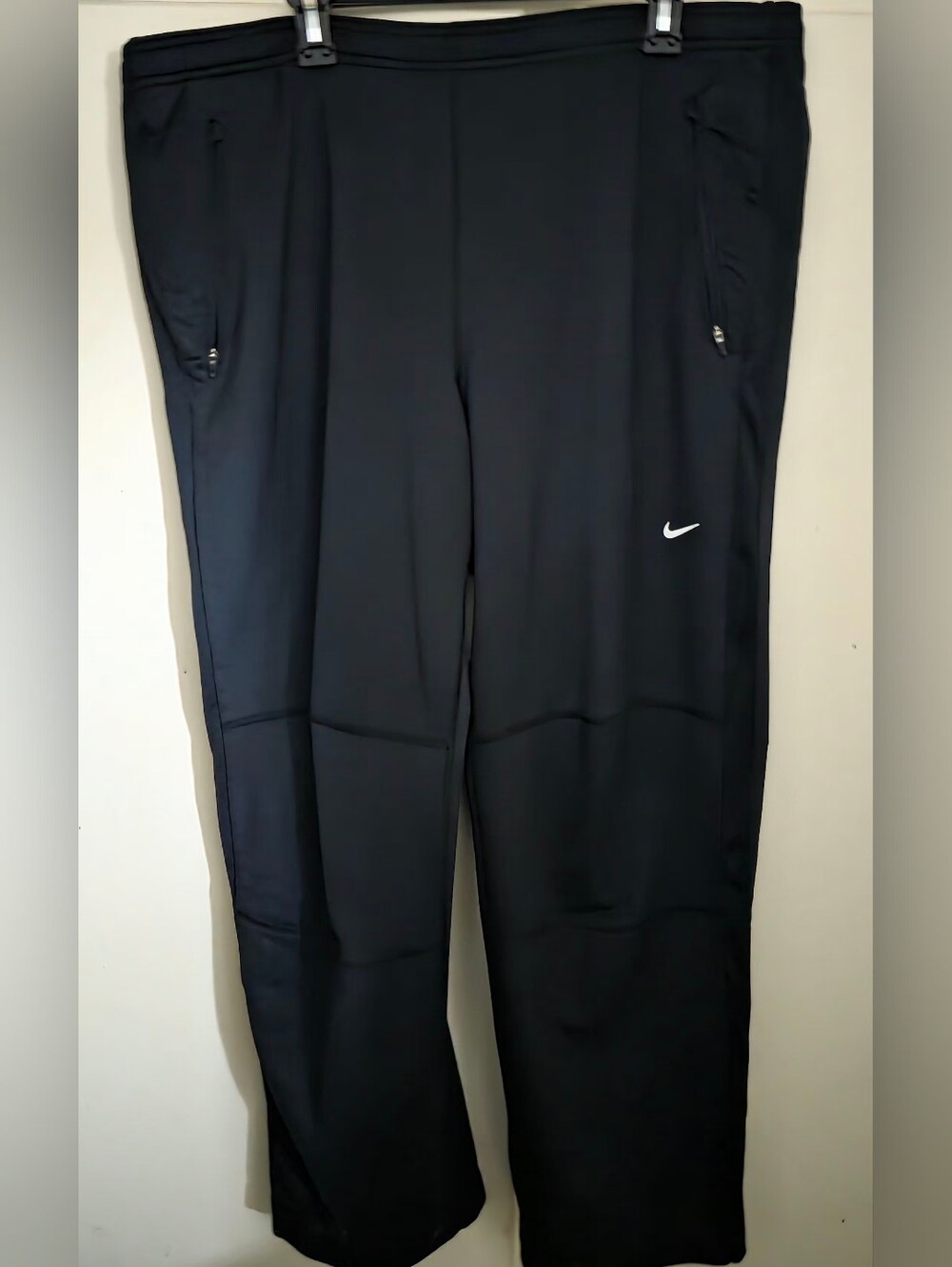Nike Black Men's Dri-FIT Zip Pocket Joggers